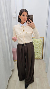 CARDIGAN PATTA PANNA ART.3667